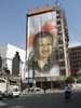 Baschar Assad an einer homsianer Hauswand